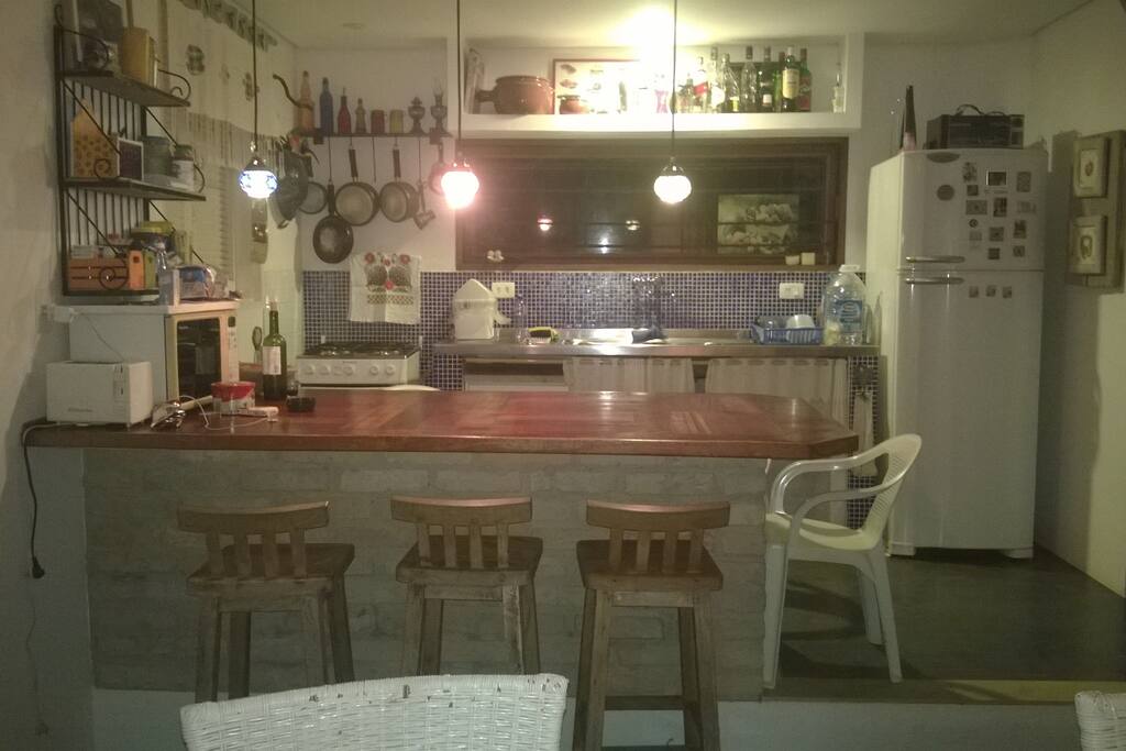 Vista da cozinha - Kitchen view