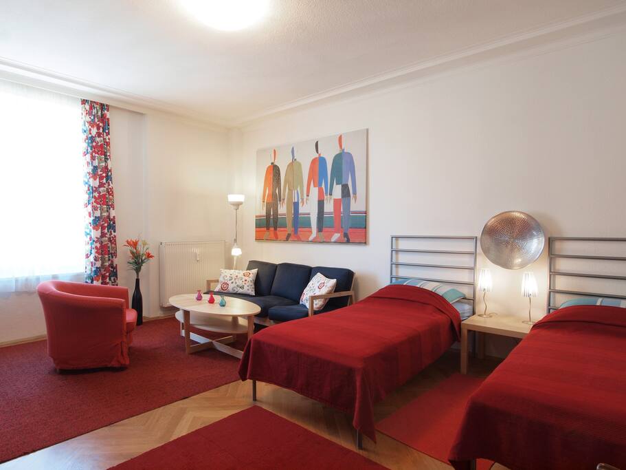 Wohn-/Schlafzimmer