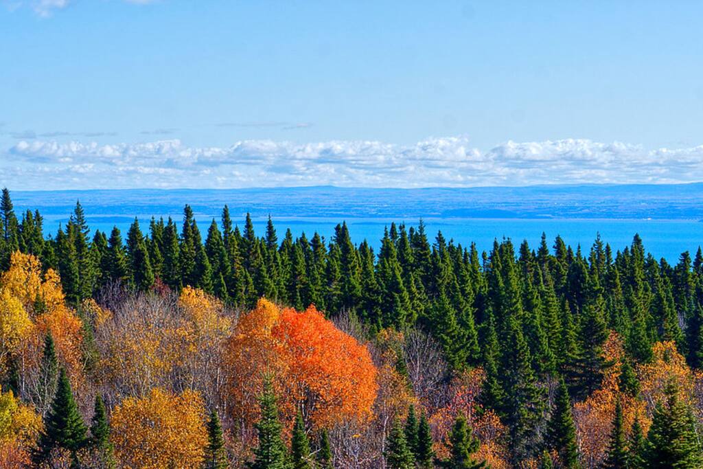 Vue sur le fleuve