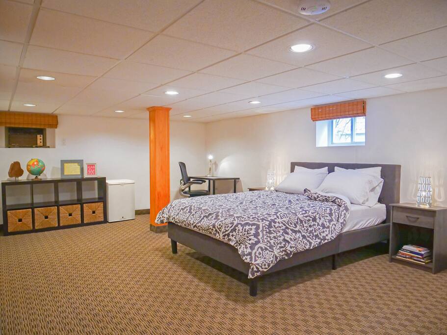 Spacious, bright, open studio