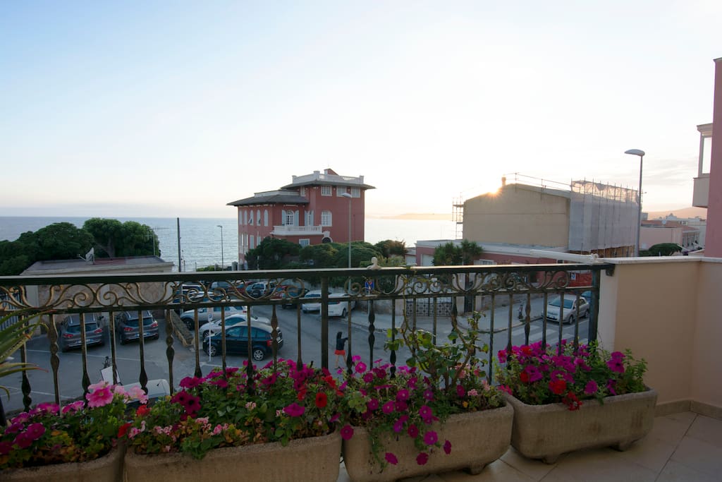 Balcone vista a mare