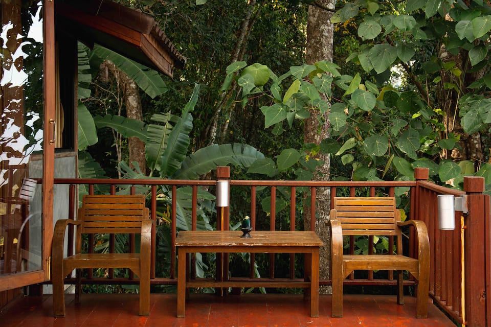 ChomView, two cabins on a tea plantation, Chiang Dao, Chiang Mai, Thailand, photo 7 of 10