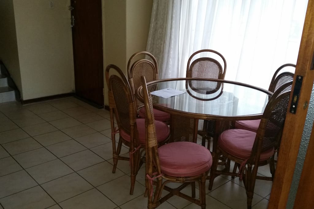 Intimate dinning area