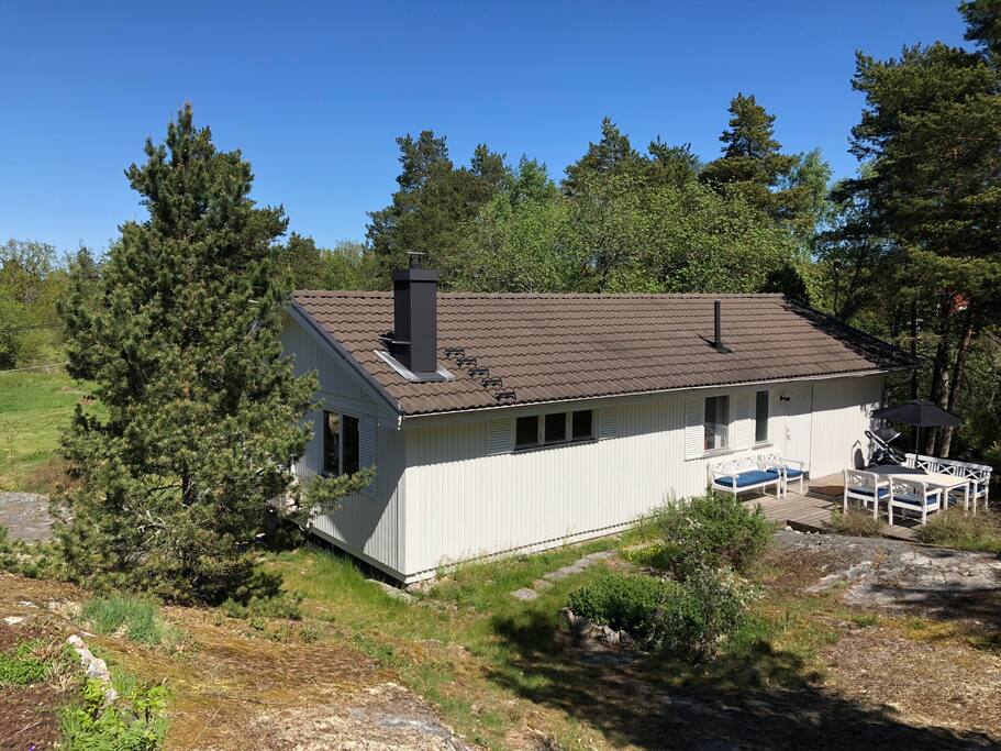 Rear of the cottage.