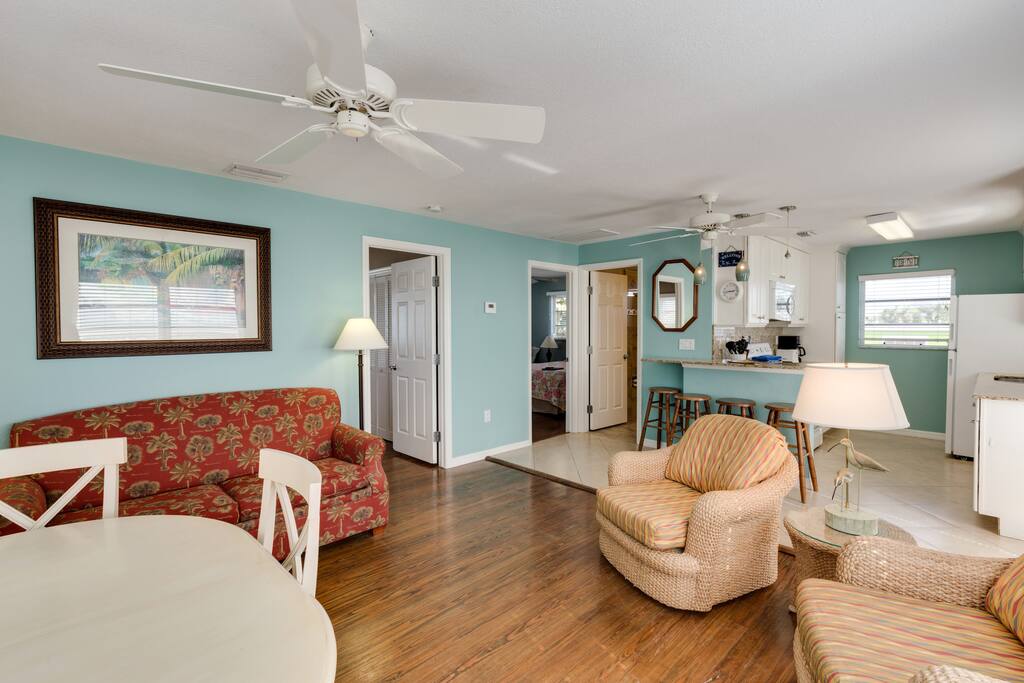 Living and dining room