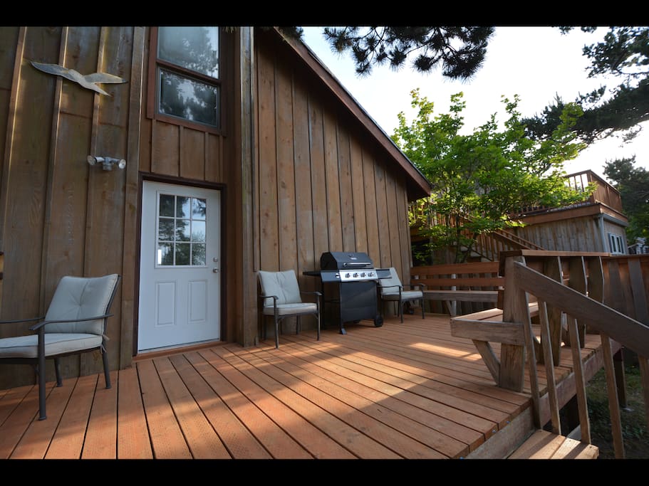 Backyard deck