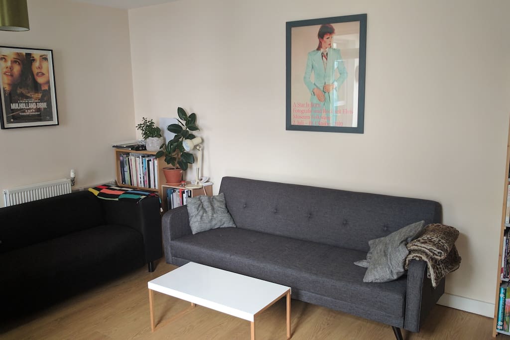 Sofa bed (grey)