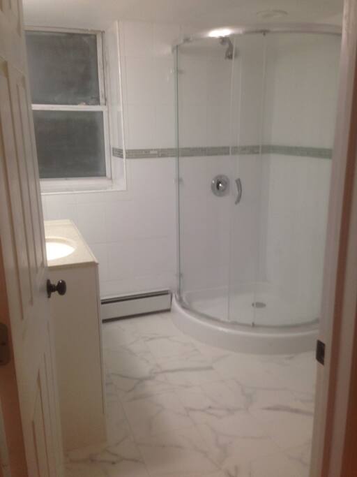The bathroom
