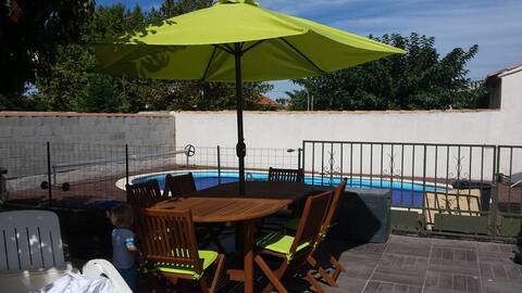 Villa of 80m2 with swimming pool