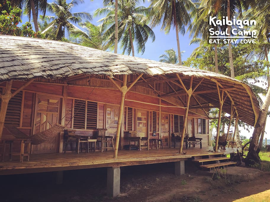 Kaibigan Soul Camp Palawan • longhouse • WHALE SHARK BEACHSIDE