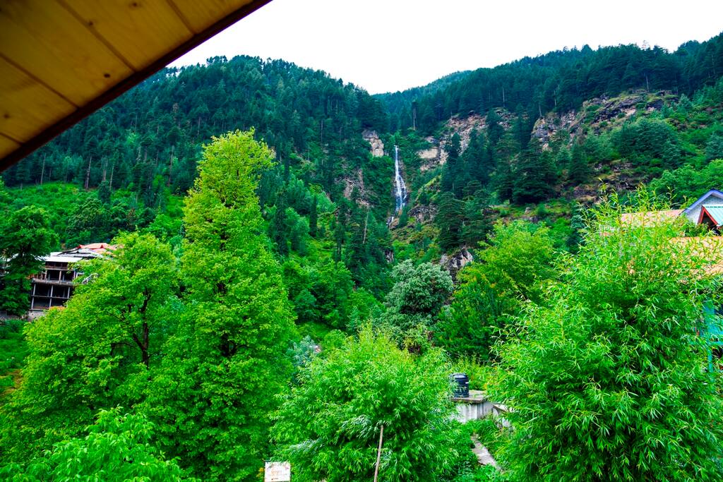 Waterfall view from balcony!