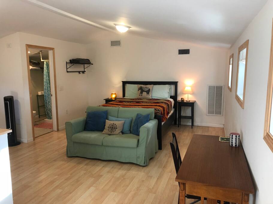 Open and bright studio