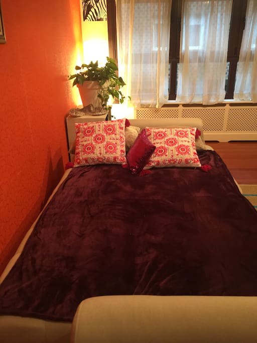Sofá cama de 1,20 en el salón