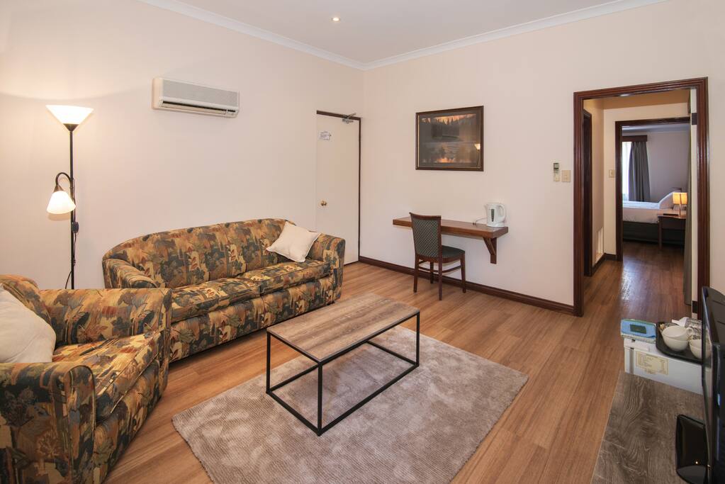 spacious lounge area