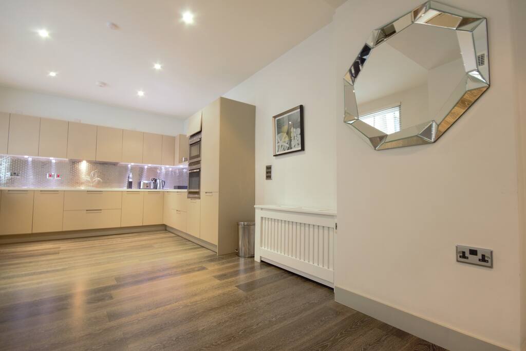 large kitchen/dinner area