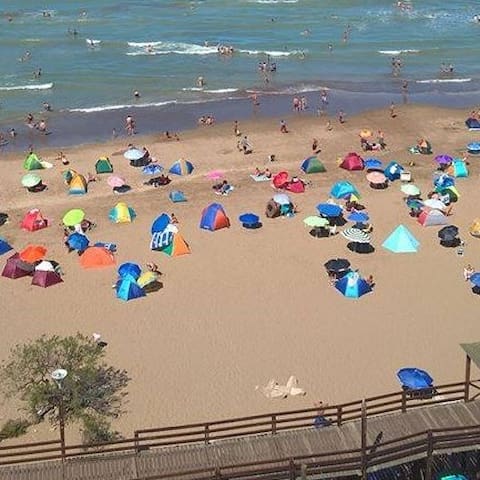 Depto  frente al mar, la mejor vista y ubicacion