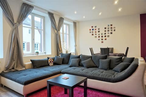 Modern apartment in the city center