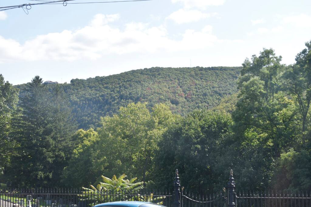 View from out front