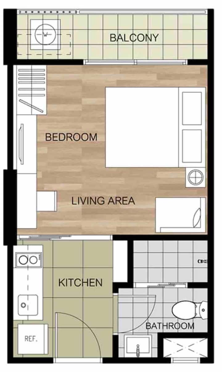 Jasmin's Sea-view La Casita Condo (Wifi & Netflix) - Hua Hin