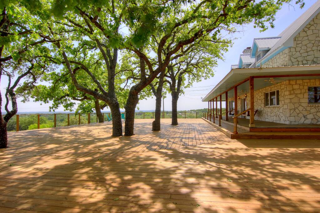 Main house deck