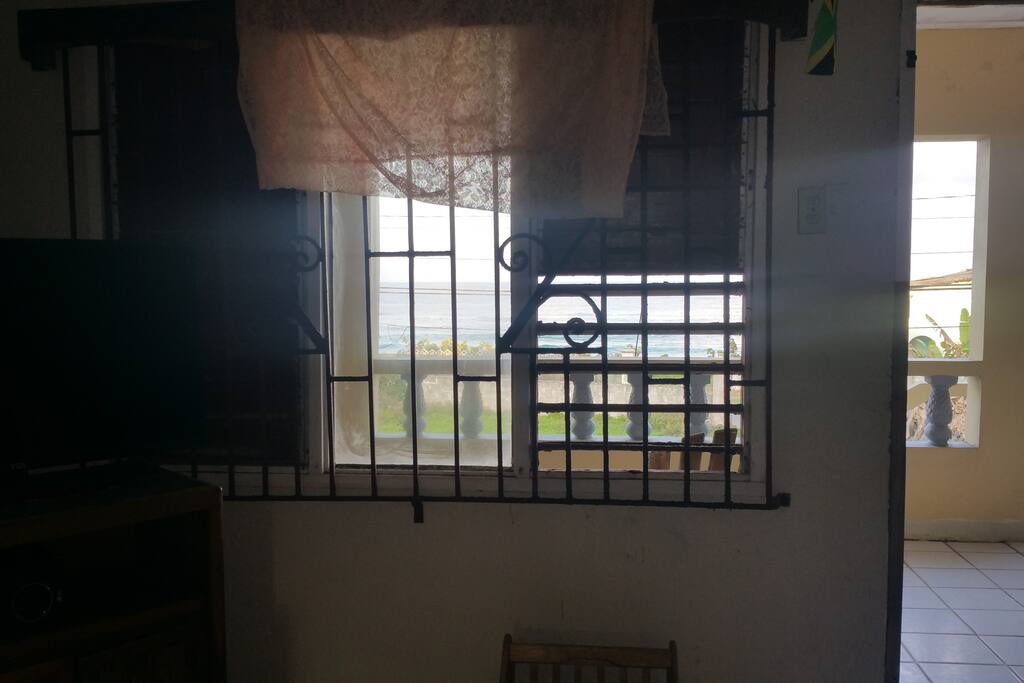 You can have a better view of the ocean from the couch when you get here!!