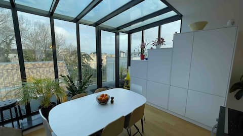 Airbnb performant: Modern duplex, cozy loft style à Nantes