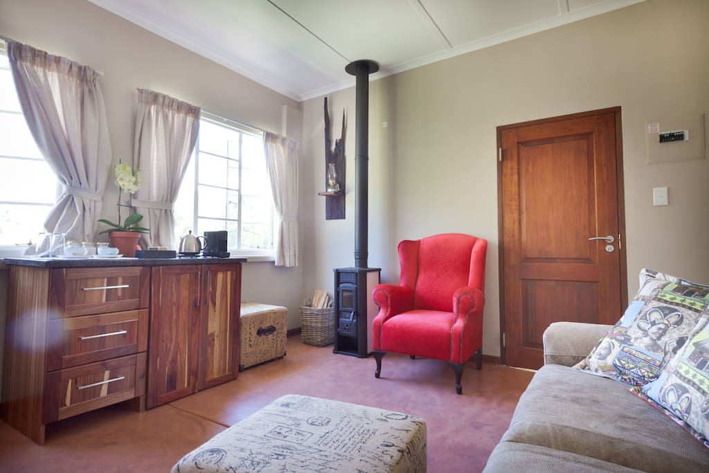 Cottage Lounge with fireplace