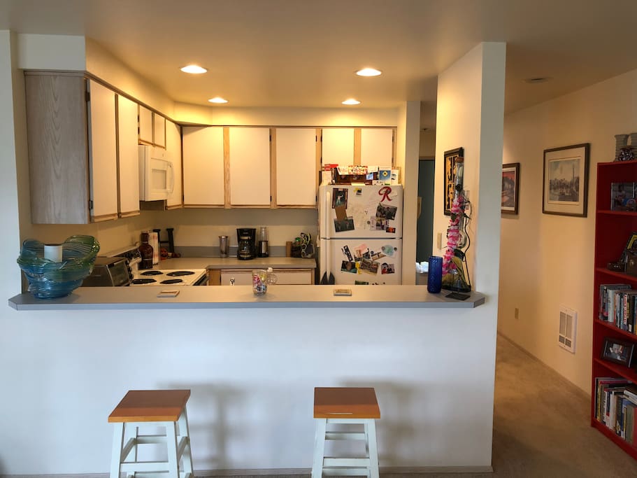 Kitchen and bar