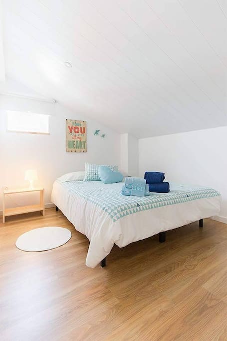 Quarto Azul - Cama Casal