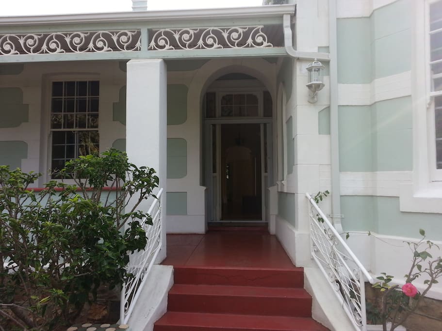 Front entrance.