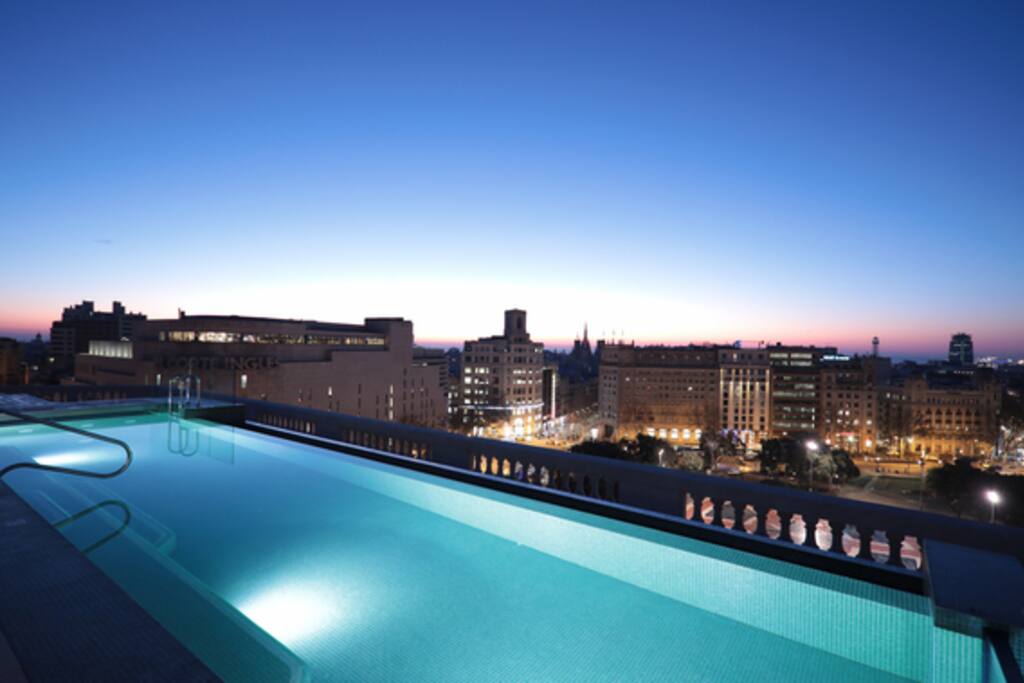 Swimming Pool located at the building
