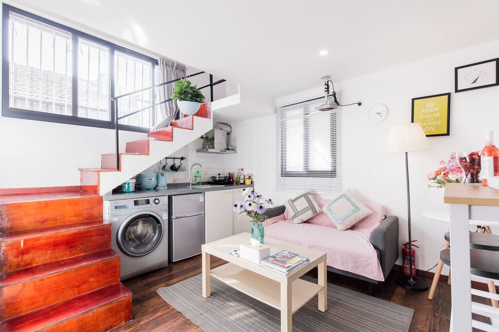 宽敞明亮的空间Spacious and bright space.