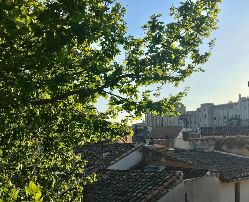 Vue du deuxième niveau