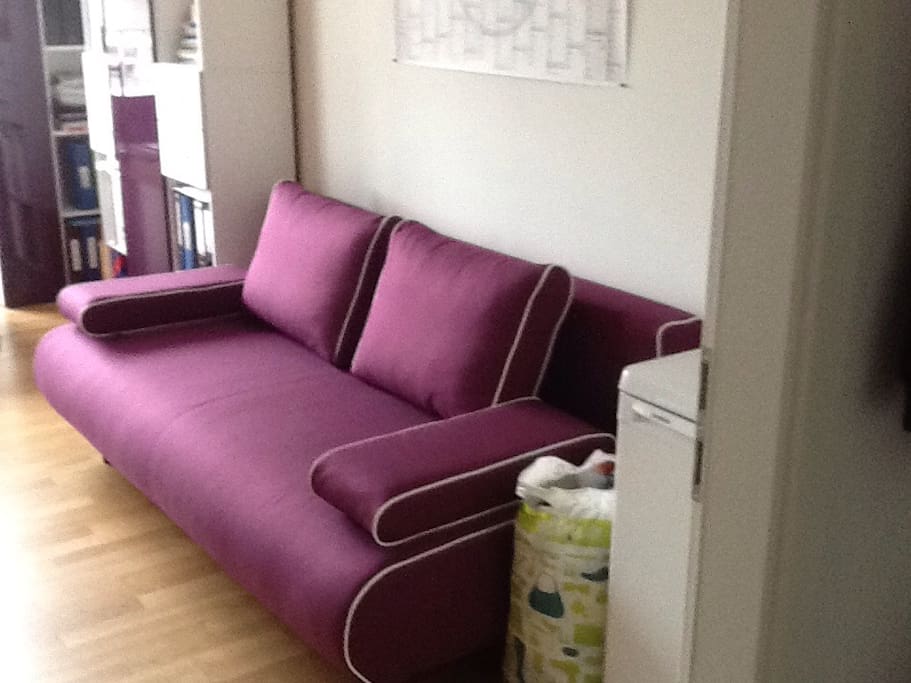 Schlafcouch nicht ausgezogen
