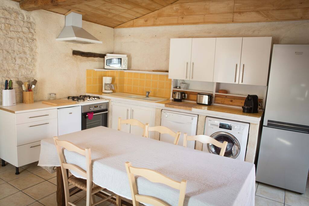 La cuisine/salle à manger