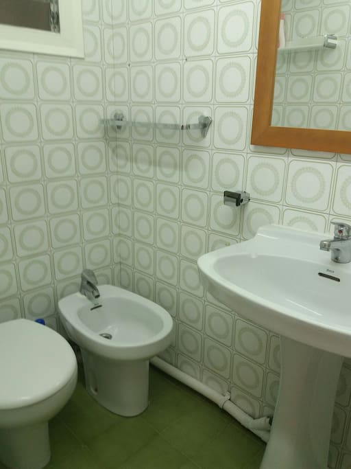 Practical shared bathroom