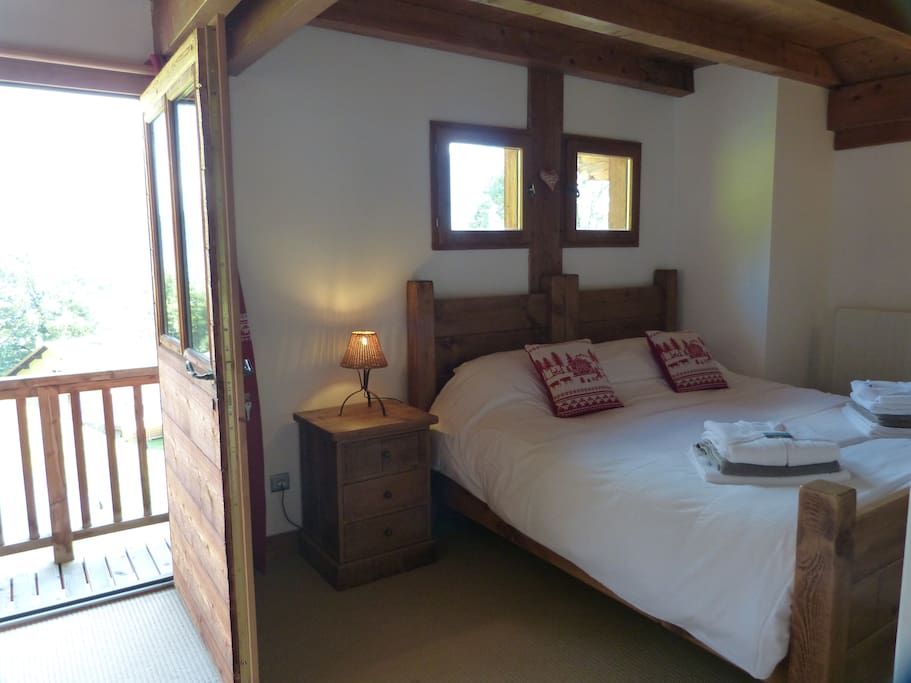 Room with private balcony