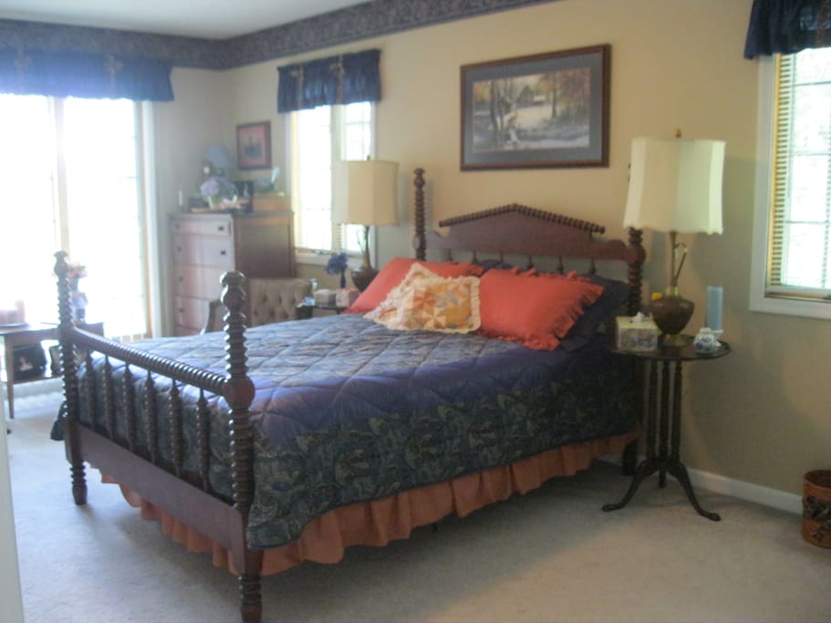 UPSTAIRS BEDROOM NUMBER 2 WITH HALF BATH