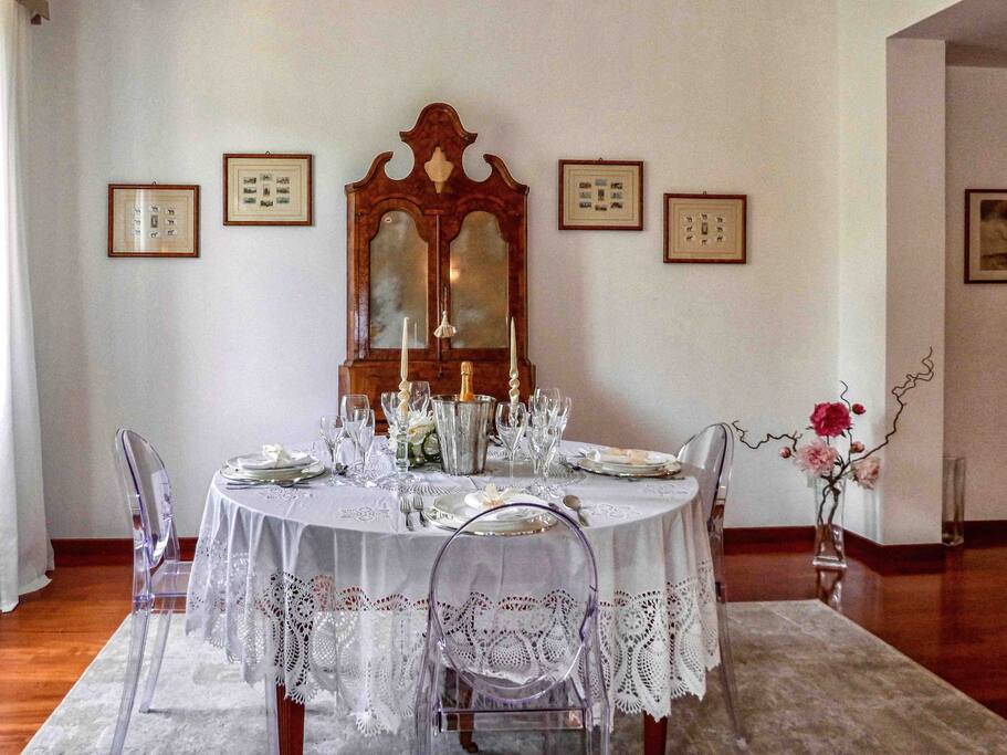 La zona pranzo