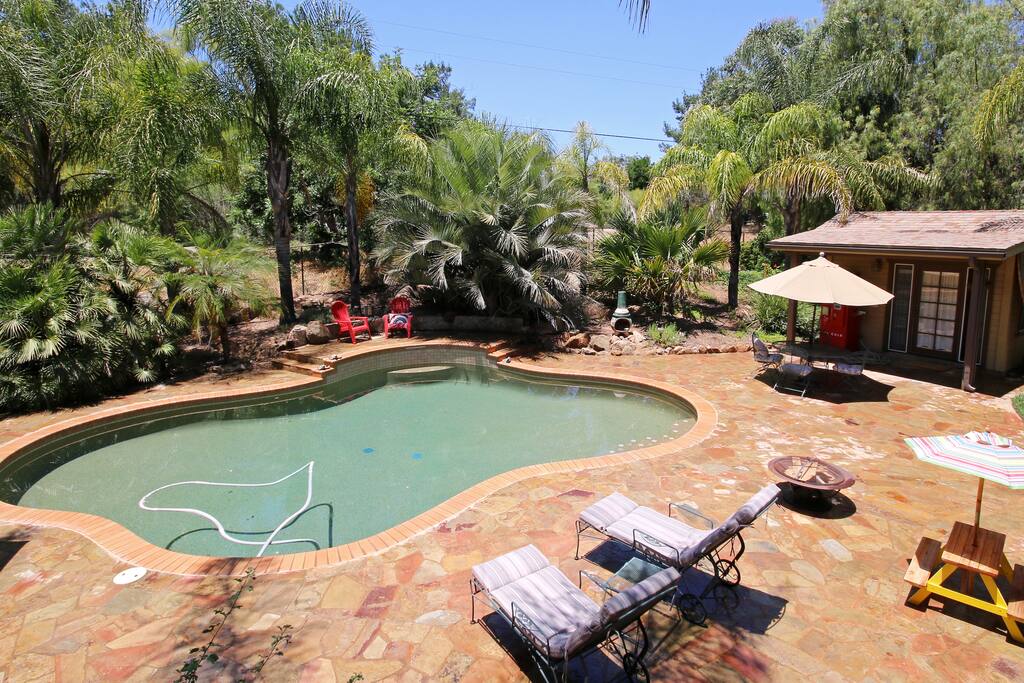 Relax by the pool or jump in for a swim