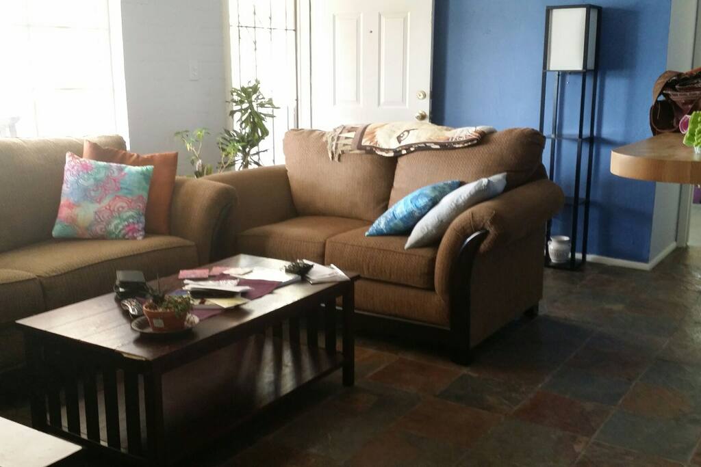 Common living area with TV.