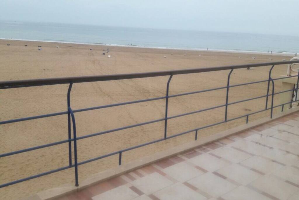 View from the balcony