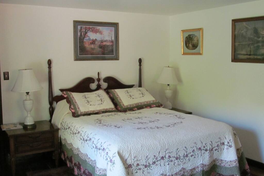 Bedroom with private bath
