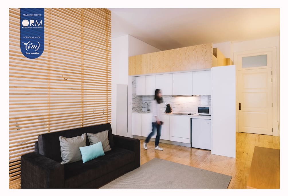 Living room + Kitchen