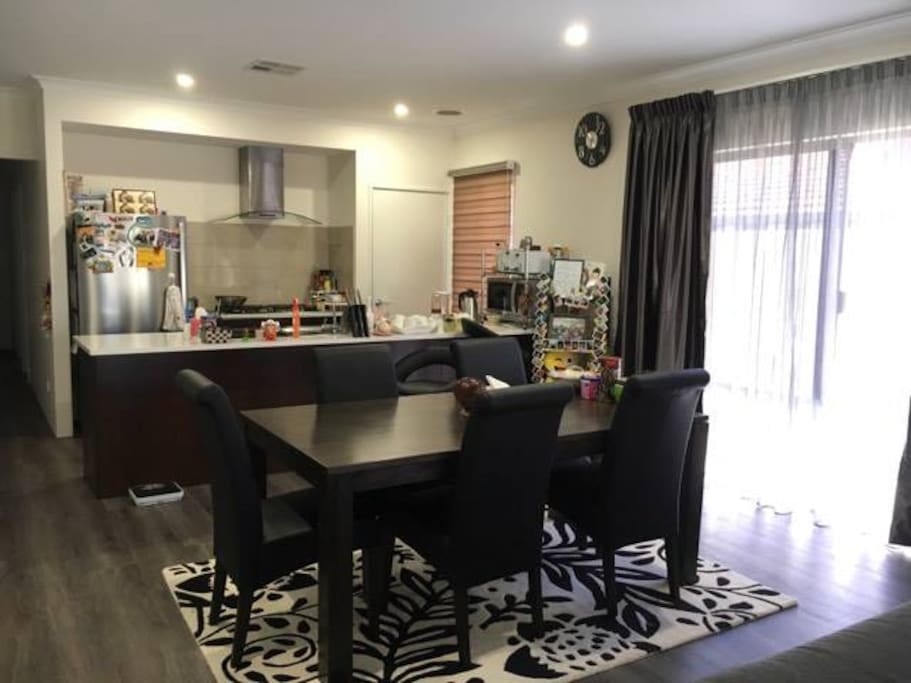 Shared area: Kitchen & Dining Area