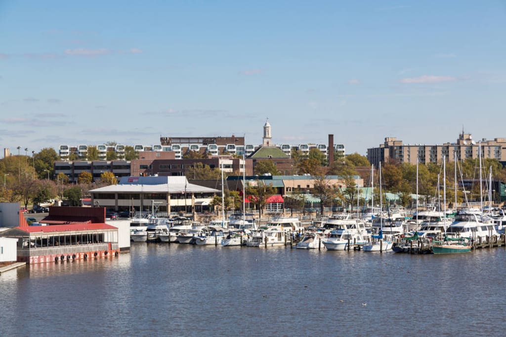 The emerging Wharf area