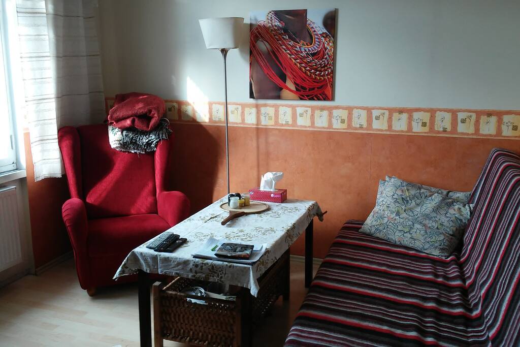 The TV room with a fold-down sofa that beats beds like no other