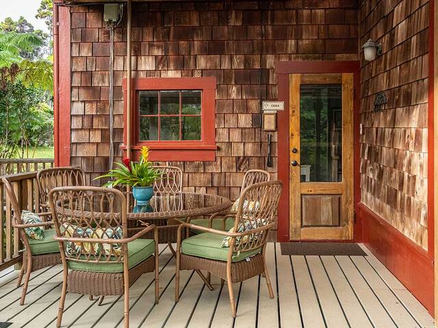 Volcano Family Cottage, 1 mile to Park