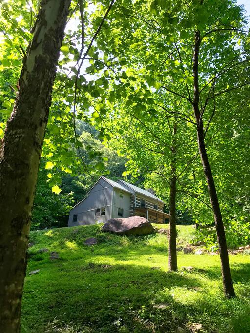 Richard's Retreat is at the top of our property and has the best view!