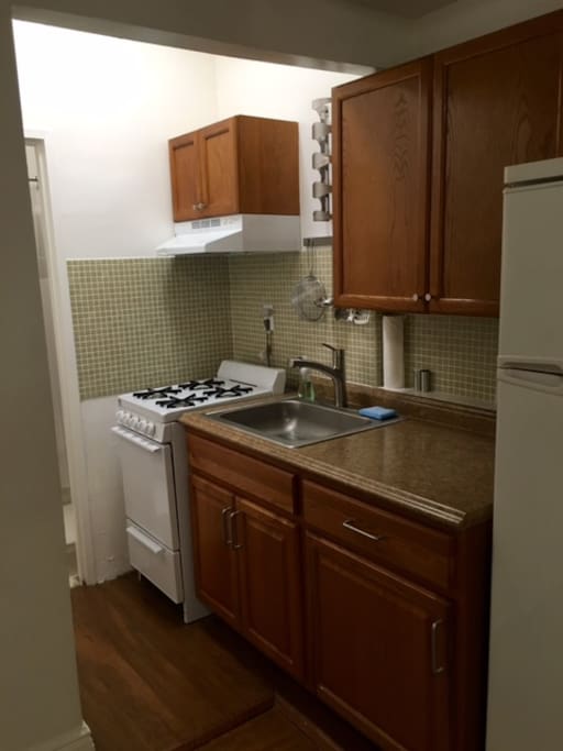 Full kitchen ready for meals!